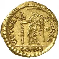 Solidus - Julius Nepos VICTORIA AVGGG