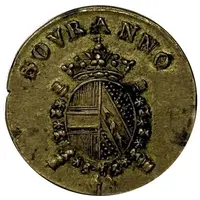 Coin weight - ½ Sovrano