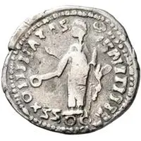 1 Denarius - Imitating Marcus Aurelius, 161-180, or Septimius Severus, 193-211