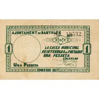 1 Peseta Banyoles