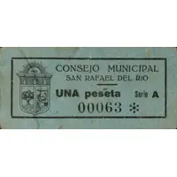 1 Peseta San Rafael del Río