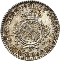 2 1/2 Kreuzer - Charles Frederick