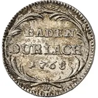 2 1/2 Kreuzer - Charles Frederick