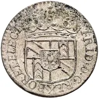 1 Kreuzer - Frederick I large shield