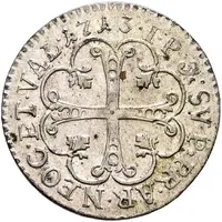 1 Kreuzer - Frederick I large shield