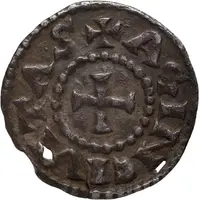 Denier - Charles II Agen mint