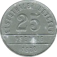 25 Pfennig - Grafenau Papierfabrik Elsenthal