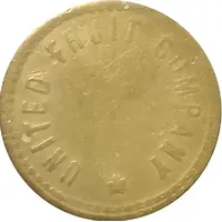 Token - Honduras/Jamaica United Fruit Company