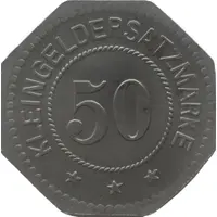 50 Pfennig - Oldenburg im Großherzogtum