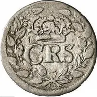 2 Rundstück - Carl XI With ribbon