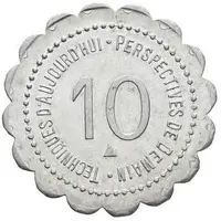 10 centimes - Exposition de Madagascar