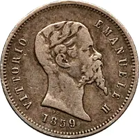 50 Centesimi - Victor Emmanuel II Bologna