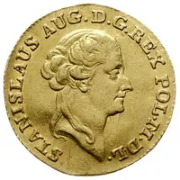 Dukat koronny - Stanisław August Poniatowski Warszawa mint