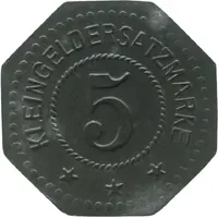 5 Pfennigs - Bamberg Spinnerei