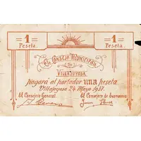 1 Peseta Villajoyosa