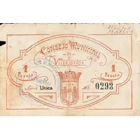 1 Peseta Villajoyosa
