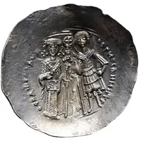 Electrum Trachy - Theodore Comnenus-Ducas
