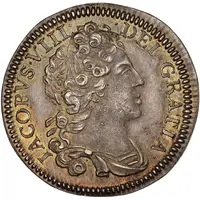 1 Guinea - James VIII Restrike, Pattern
