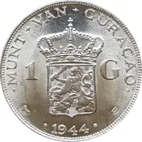 1 Gulden - Wilhelmina