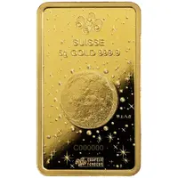 5 Gram Gold PAMP - Legend of the Azure Dragon