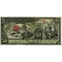 50 Pesos El Banco de Durango