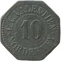 10 Pfennig - Norderney C.C. Valentien