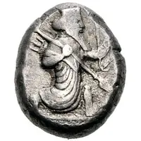 Siglos - Artaxerxes II / Artaxerxes III THE ROYAL COINAGE - 3rd type B - late
