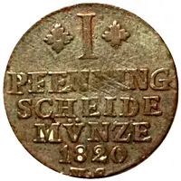 1 Pfenning - George IV