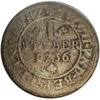 1 Stüber - Charles Philip of Pfalz-Neuburg