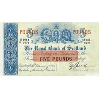 5 Pounds Royal Bank of Scotland