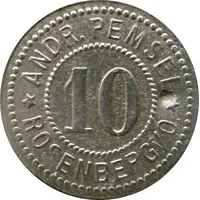 10 Pfennig - Rosenberg i. O. Andr. Pemsel