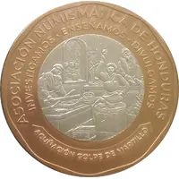 Medal - First Coins Minted in Honduras
