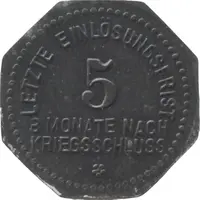 5 Pfennig - Dingolfing