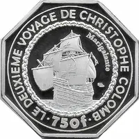 750 Francs - L`île de Marie-Galante