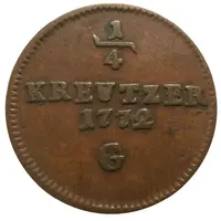 1/4 Kreutzer - Maria Theresia