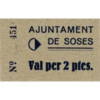 2 Pesetas Soses