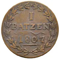1 Batzen Large Date