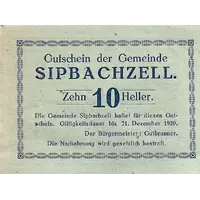 10 Heller Sipbachzell