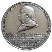 50th service anniversary of District President Albert Hecht