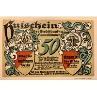 50 Pfennig Creditbank