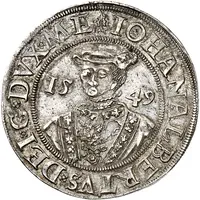 1/2 Thaler - John Albert I