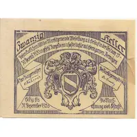 20 Heller Wieselburg