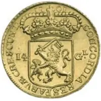 14 Gulden 'Golden Rider'