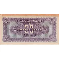 20 Cents Provincial Bank of Chihli