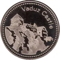 Token - Liechtenstein Vaduz Castle