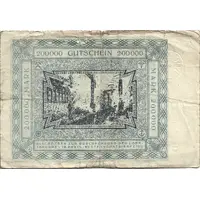 200 000 Mark August-Thyssen-Hütte