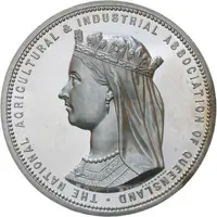 Award - Victoria National Agricultural & Industrial Association of Queensland, silver