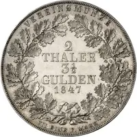 2 Thalers / 31/2 Gulden - Emma Princess Regent