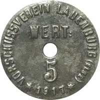 5 Pfennig - Lauenburg an der Elbe