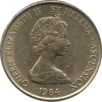 10 Pence - Elizabeth II 2nd portrait, large type